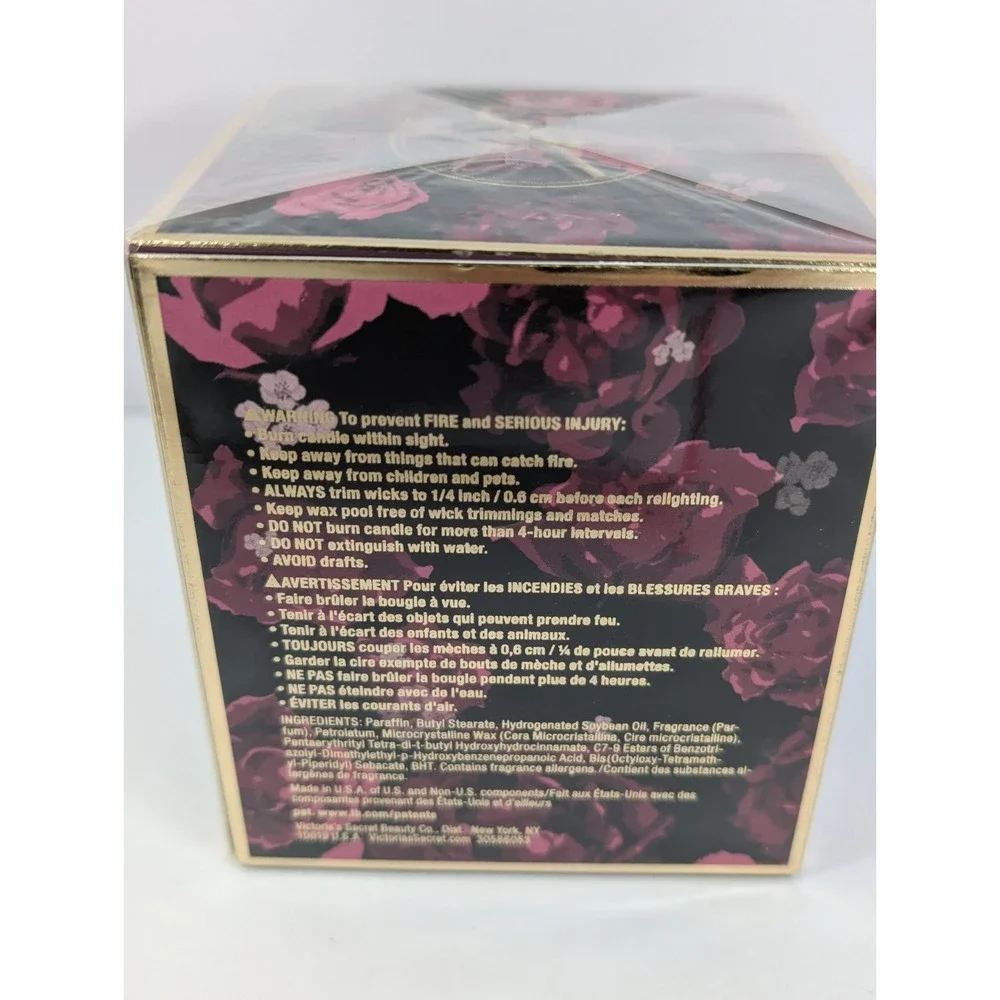 VICTORIAS SECRET SPARKS BLOOM SINGLE WICK CANDLE‎ NIB